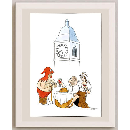 Roman Kubee 21x15cm Orijinal Karikatür BOD04750
