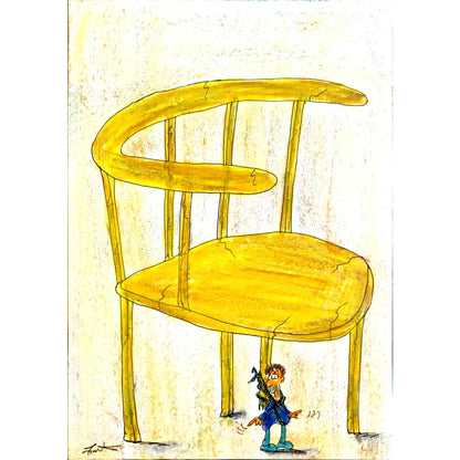 Bartis Silviu 29x21cm Orijinal Karikatür BOD04761