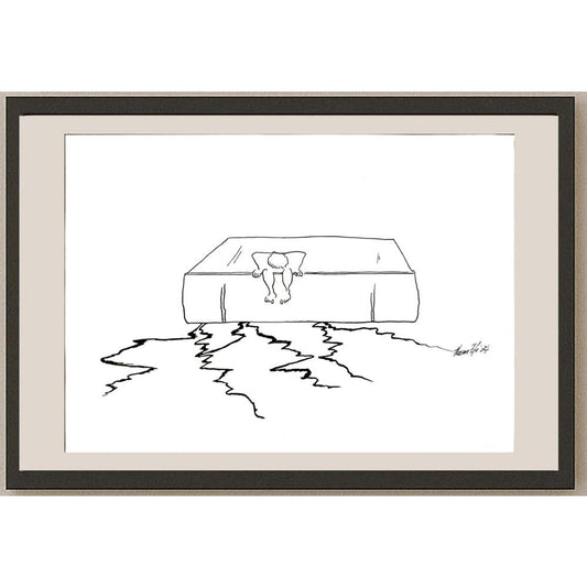Hasan Efe 29x21cm Orijinal Karikatür BOD04769