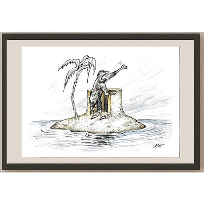 Valery Mohylny 29x21cm Orijinal Karikatür BOD04775