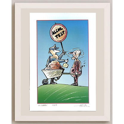Horia Crisan 29x21cm Orijinal Karikatür BOD04777