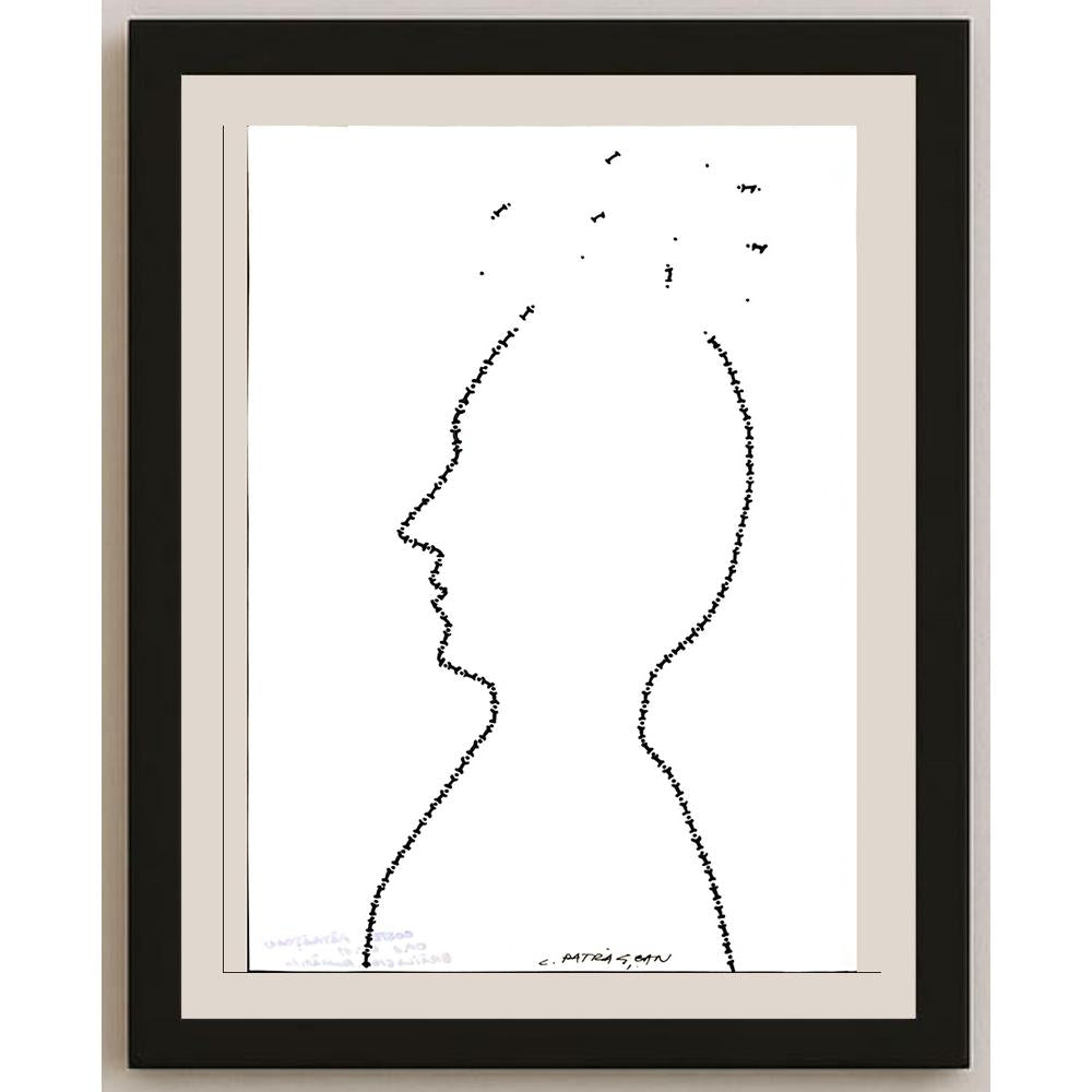 Costel Patrascan 29x21cm Orijinal Karikatür BOD04787