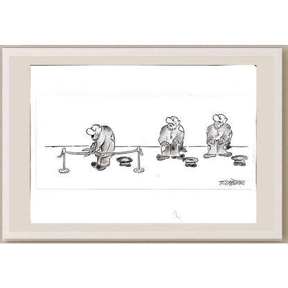 Tomislav Ozanic 29x21cm Orijinal Karikatür BOD04797
