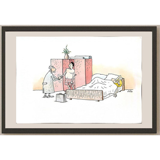 Yury Tylindus 29x21cm Orijinal Karikatür BOD04808