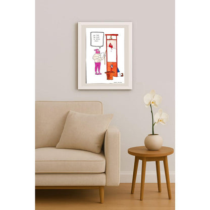 Dieperink 29x21cm Orijinal Karikatür BOD04809