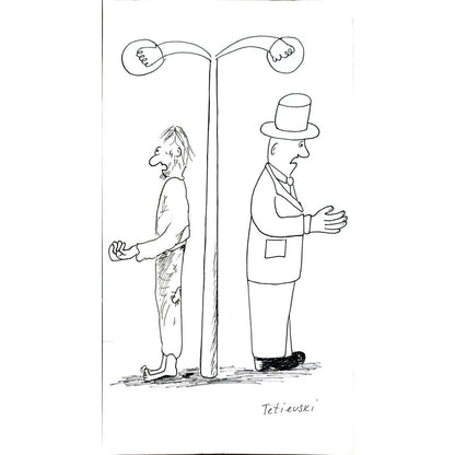 Michael Tetievski 30x17cm Orijinal Karikatür BOD04822