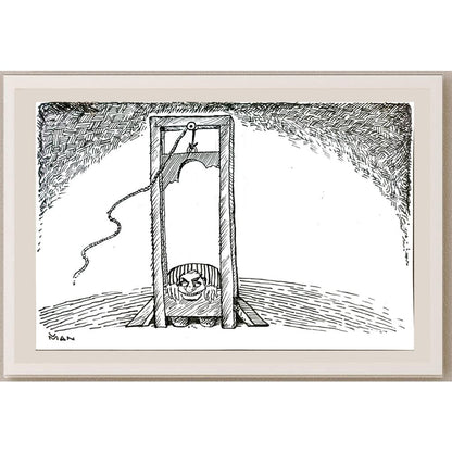 Delbar Man 21x15cm Orijinal Karikatür BOD04824