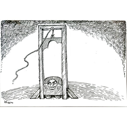 Delbar Man 21x15cm Orijinal Karikatür BOD04824