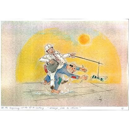 Irina Iosip 29x21cm Orijinal Karikatür BOD04830
