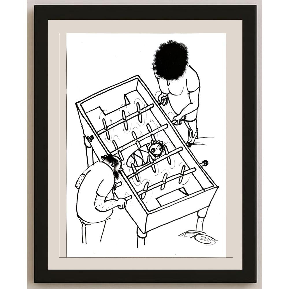 Frantisek Kratochvil 29x21cm Orijinal Karikatür BOD04835