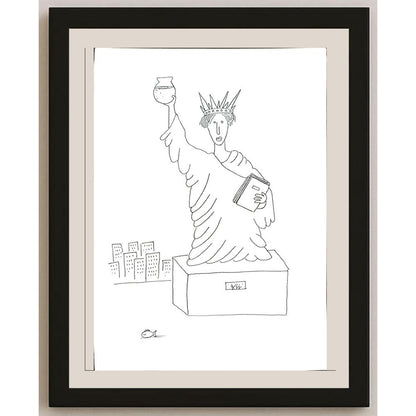 Masoud Ziaei Zardkhashosei 29x21cm Orijinal Karikatür BOD04840