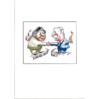 Willem Henkes 29x21cm Orijinal Karikatür BOD04842