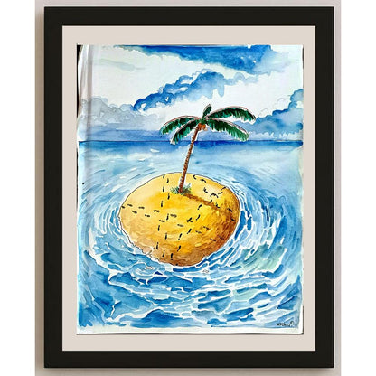 Tomek Woloszyn 30x24cm Orijinal Karikatür BOD04843