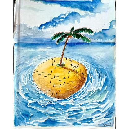 Tomek Woloszyn 30x24cm Orijinal Karikatür BOD04843