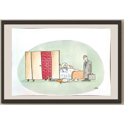 Yury Tylindus 29x21cm Orijinal Karikatür BOD04861