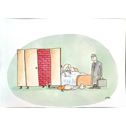 Yury Tylindus 29x21cm Orijinal Karikatür BOD04861