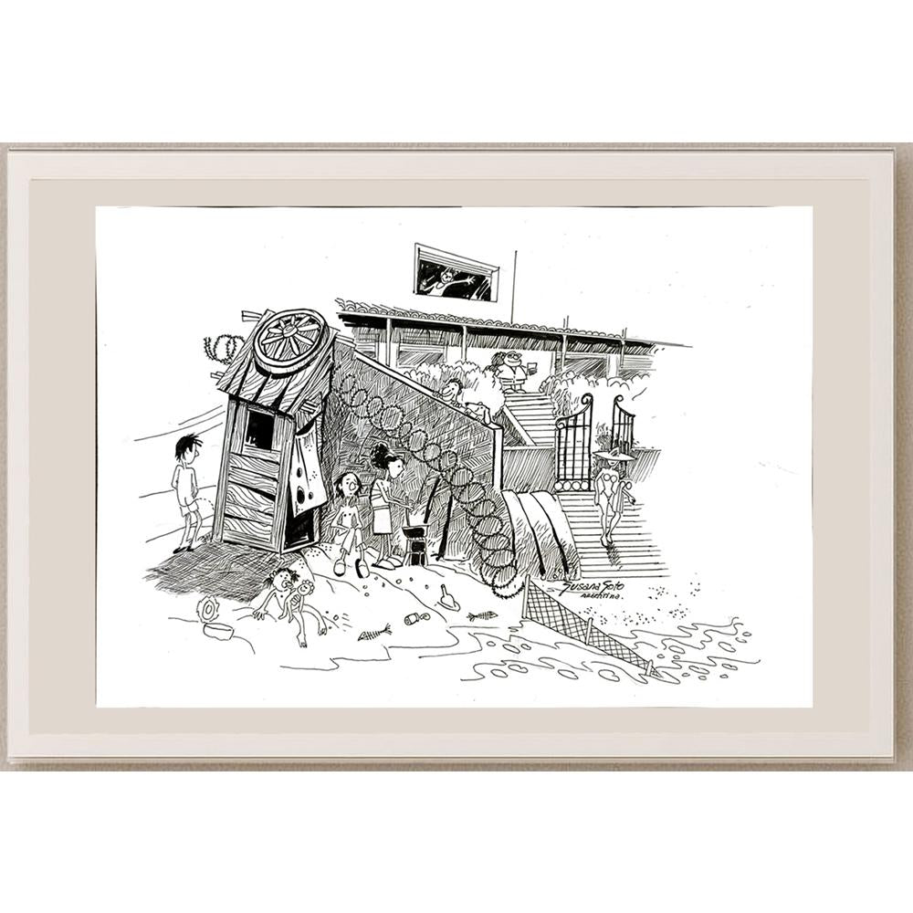Susana Soto 29x21cm Orijinal Karikatür BOD04862