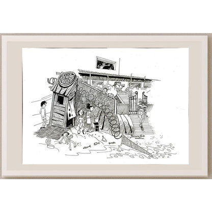Susana Soto 29x21cm Orijinal Karikatür BOD04862