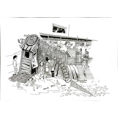 Susana Soto 29x21cm Orijinal Karikatür BOD04862