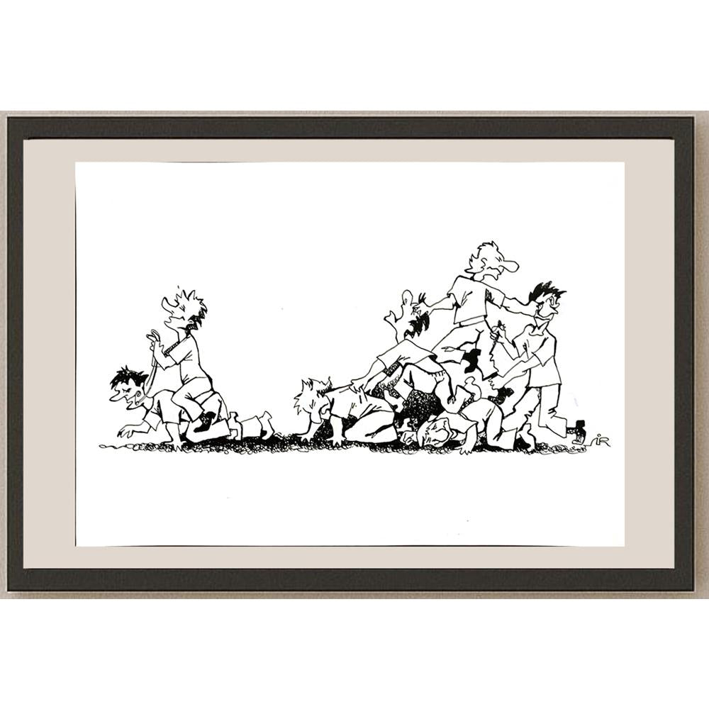 Mirontchyj Laime 29x21cm Orijinal Karikatür BOD04870