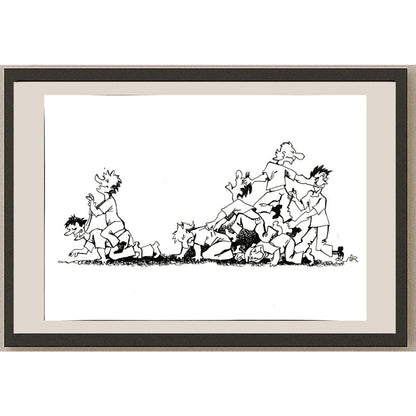 Mirontchyj Laime 29x21cm Orijinal Karikatür BOD04870