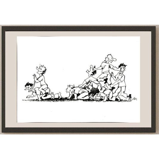 Mirontchyj Laime 29x21cm Orijinal Karikatür BOD04870