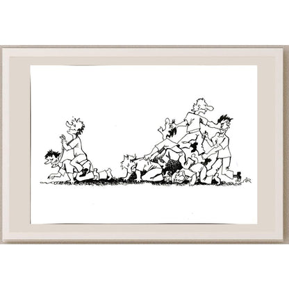 Mirontchyj Laime 29x21cm Orijinal Karikatür BOD04870