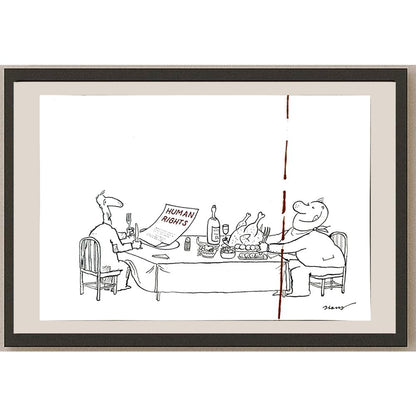 Ivan Haramija 29x21cm Orijinal Karikatür BOD04894