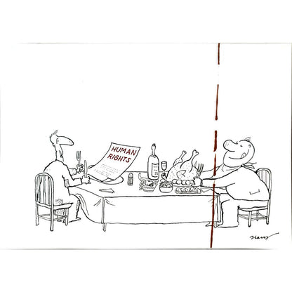 Ivan Haramija 29x21cm Orijinal Karikatür BOD04894