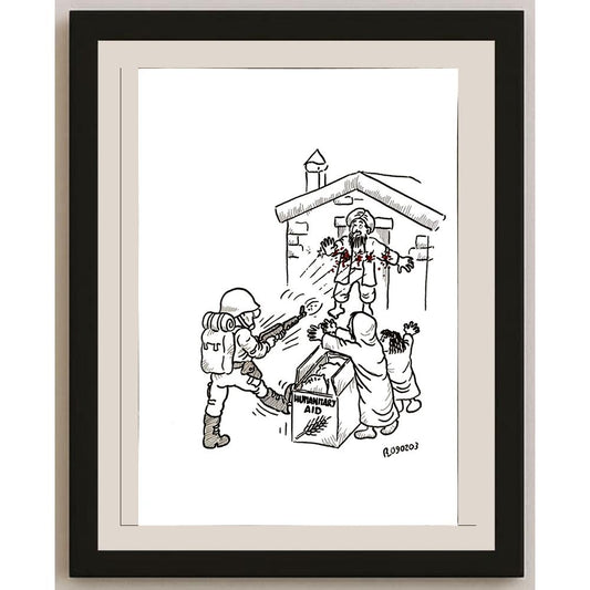 Renato Bruno 29x21cm Orijinal Karikatür BOD04917