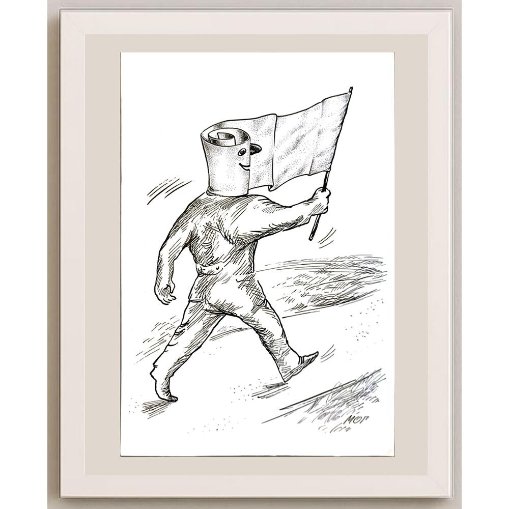 Valery Mohylny 29x21cm Orijinal Karikatür BOD04924