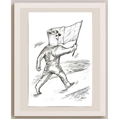 Valery Mohylny 29x21cm Orijinal Karikatür BOD04924