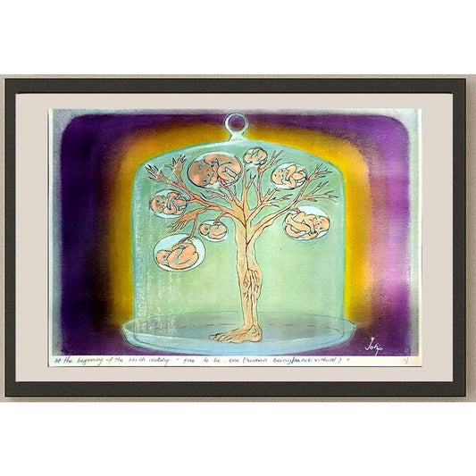 Irina Iosip 29x21cm Orijinal Karikatür BOD04936