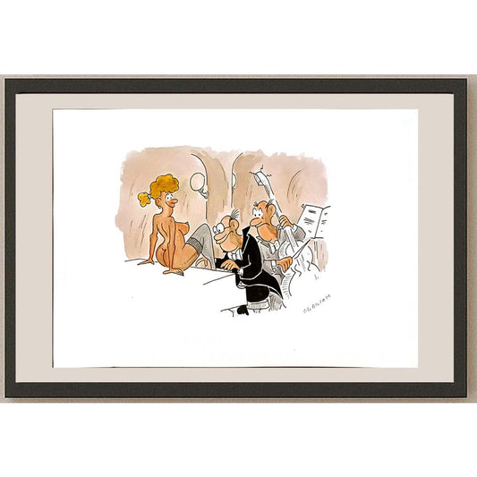 Radek Machata 29x21cm Orijinal Karikatür BOD04938