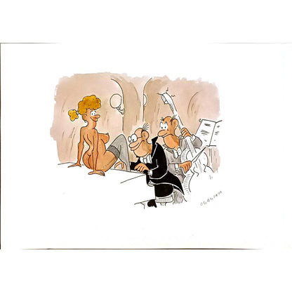 Radek Machata 29x21cm Orijinal Karikatür BOD04938