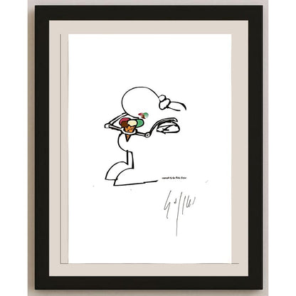 Sajini Ugo Alesssandro 29x21cm Orijinal Karikatür BOD04940