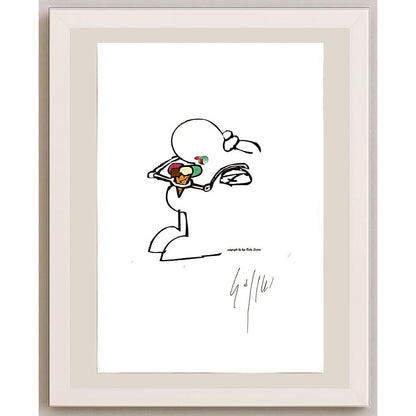 Sajini Ugo Alesssandro 29x21cm Orijinal Karikatür BOD04940