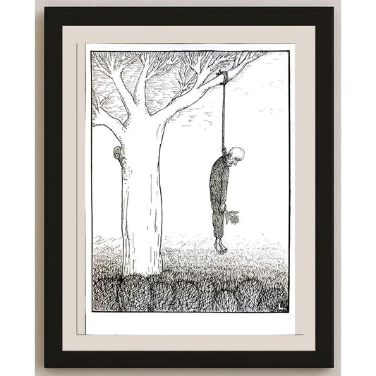 Dusan Ludwig 29x21cm Orijinal Karikatür BOD04942