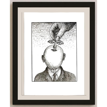 Dusan Ludwig 29x21cm Orijinal Karikatür BOD04943