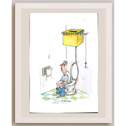 Costel Patrascan 29x21cm Orijinal Karikatür BOD04945