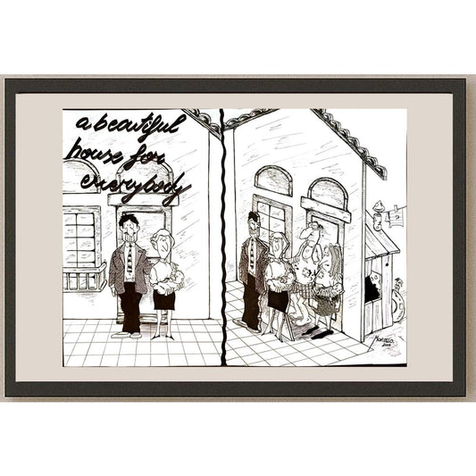 Morello Facundo Alberto 43x30cm Orijinal Karikatür BOD04958