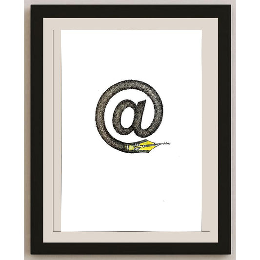 Vladimiras Beresniovas 29x21cm Orijinal Karikatür BOD04965