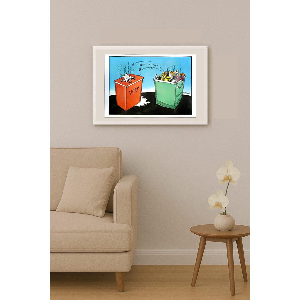 Hong Shun Hai 29x21cm Orijinal Karikatür BOD04967