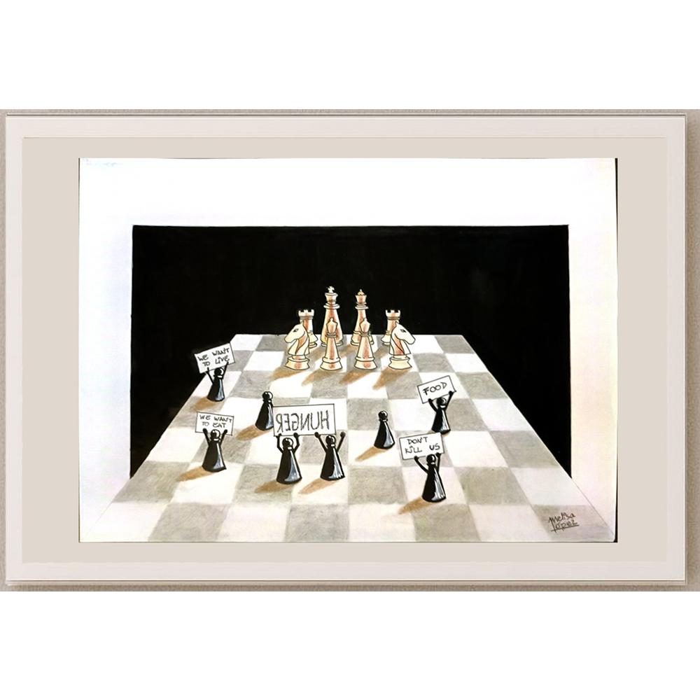 Melisa Lopez 29x21cm Orijinal Karikatür BOD04981