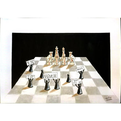 Melisa Lopez 29x21cm Orijinal Karikatür BOD04981