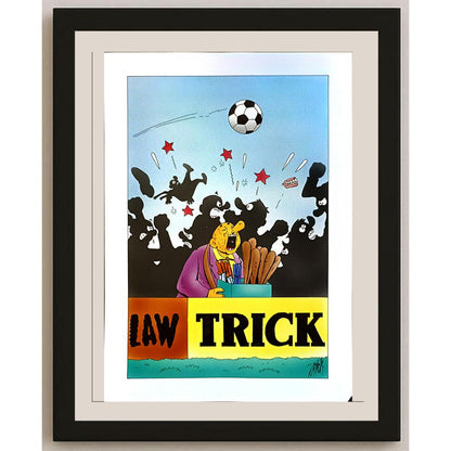 Patrick Heymans 29x21cm Orijinal Karikatür BOD04987