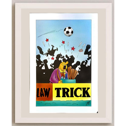 Patrick Heymans 29x21cm Orijinal Karikatür BOD04987