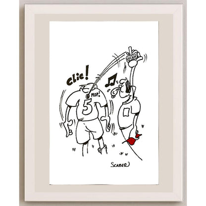 Scaber 29x21cm Orijinal Karikatür BOD04988