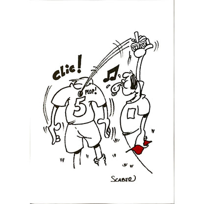Scaber 29x21cm Orijinal Karikatür BOD04988