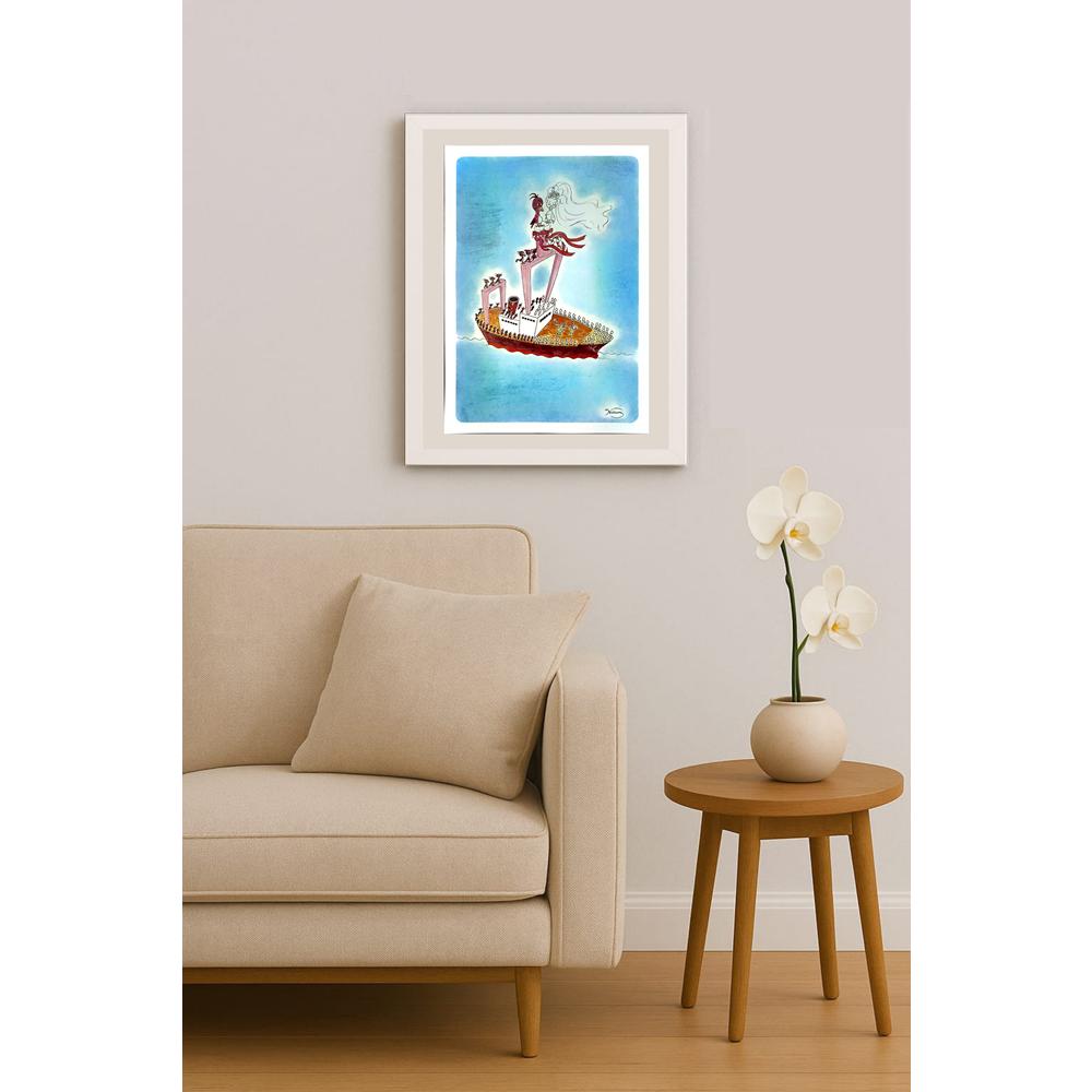Harumi Imahase 29X21cm Orijinal Karikatür BOD05014